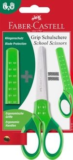 Faber-Castell Schulschere GRIP grün