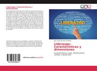 Produktbild: Liderazgo: Caracter&iacute;sticas y dimensiones
