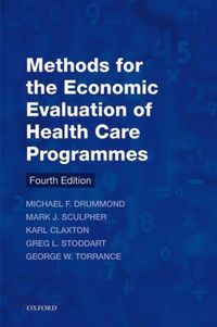 Produktbild: Methods for the Economic Evaluation of Health Care Programmes