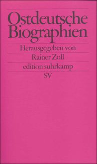 Produktbild: Ostdeutsche Biographien