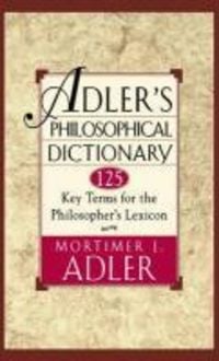 Produktbild: Adler's Philosophical Dictionary