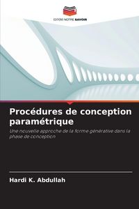Produktbild: Proc&eacute;dures de conception param&eacute;trique