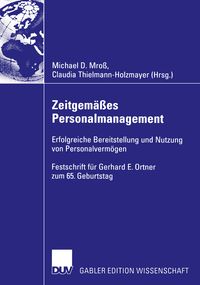 Produktbild: Zeitgem&auml;&szlig;es Personalmanagement