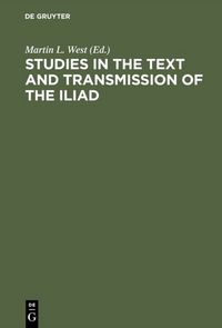Produktbild: Studies in the Text and Transmission of the Iliad