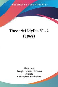 Produktbild: Theocriti Idyllia V1-2 (1868)