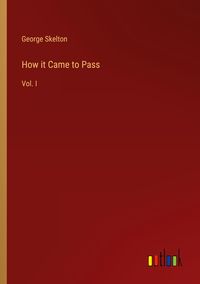 Produktbild: How it Came to Pass