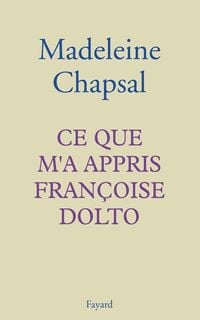 Produktbild: Ce que m'a appris Fran&ccedil;oise Dolto