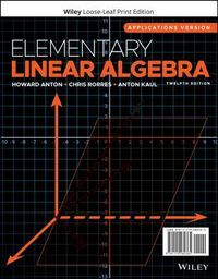 Produktbild: Elementary Linear Algebra