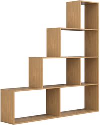 Produktbild: Holz Regal Raumteiler Standregal B&uuml;cher Dubila L