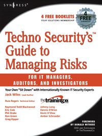 Produktbild: Techno Security's Guide to Managing Risks for IT Managers, Auditors, and Investigators