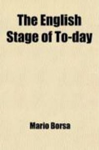 Produktbild: The English Stage of To-Day
