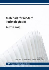 Produktbild: Materials for Modern Technologies III