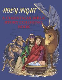Produktbild: Holy Night, A Christmas Bible Coloring Book