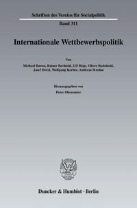 Produktbild: Internationale Wettbewerbspolitik.