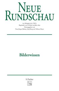 Produktbild: Neue Rundschau 2003/3