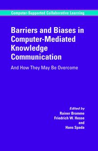 Produktbild: Barriers and Biases in Computer-Mediated Knowledge Communication