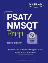 Produktbild: PSAT/NMSQT Prep, Third Edition: Includes a Full Length Practice Test + 100s of Practice Questions + 1 Year Access Online Quizzes and Video Instruction (Kaplan Test Prep)