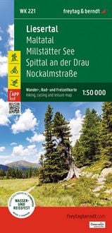 Produktbild: Liesertal, Wander-, Rad- und Freizeitkarte 1:50.000, freytag & berndt, WK 221