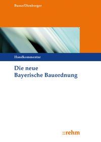 Produktbild: Die neue Bayerische Bauordnung