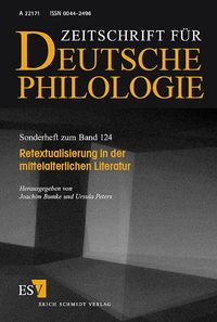 Produktbild: Retextualisierung in der mittelalterlichen Literatur
