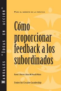 Produktbild: Giving Feedback to Subordinates (Spanish for Latin America)