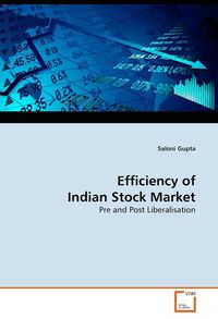 Produktbild: Gupta, S: Efficiency of Indian Stock Market