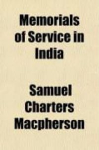 Produktbild: Memorials of Service in India