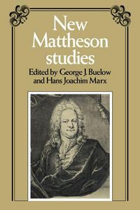 Produktbild: New Mattheson Studies