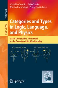Produktbild: Categories and Types in Logic, Language, and Physics
