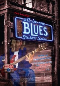 Bild vom Artikel All in One - Blues Guitar Solos spielbar auf E- und Akustik-Gitarre. vom Autor Peter Autschbach