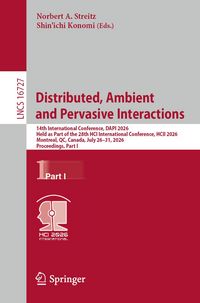 Produktbild: Distributed, Ambient and Pervasive Interactions