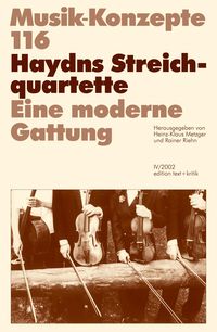 Bild vom Artikel Haydns Streichquartette vom Autor Markus Bandur