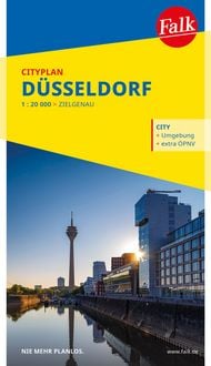 Produktbild: Falk Cityplan D&uuml;sseldorf 1:20.000