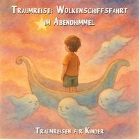 Produktbild: Traumreisen f&uuml;r Kinder, Traumreise: Wolkenschiffsfahrt im Abendhimmel