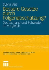 Produktbild: Bessere Gesetze durch Folgenabsch&auml;tzung?