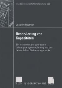 Produktbild: Reservierung von Kapazit&auml;ten