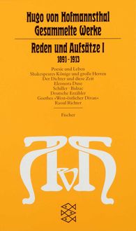 Produktbild: Reden und Aufs&auml;tze I