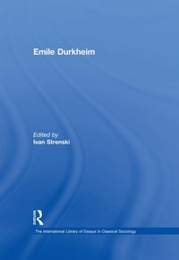 Produktbild: Emile Durkheim