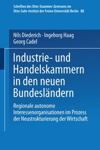 Produktbild: Industrie- und Handelskammern in den neuen Bundesl&auml;ndern