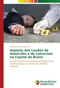 Produktbild: Impacto dos Laudos de Homic&iacute;dio e de Latroc&iacute;nio na Capital do Brasil