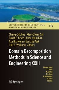 Produktbild: Domain Decomposition Methods in Science and Engineering XXIII
