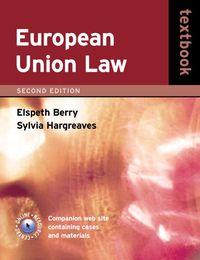 Produktbild: European Union Law Textbook