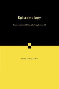 Produktbild: Epistemology