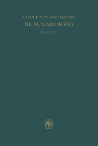 Produktbild: De summo bono. Liber VI, Tractatus 3,7-29