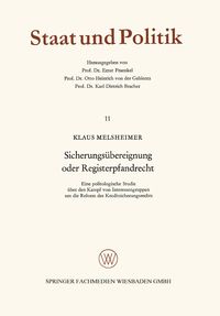 Produktbild: Sicherungs&uuml;bereignung oder Registerpfandrecht