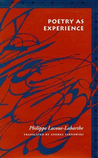 Produktbild: Poetry as Experience