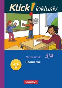 Produktbild: Klick! inklusiv - Mathematik, Grundschule / F&ouml;rderschule - Themenhefte f&uuml;r Lernende mit F&ouml;rderbedarf - 3./4. Schuljahr