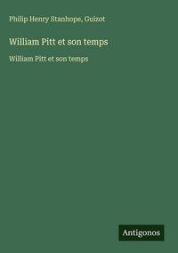 Produktbild: William Pitt et son temps