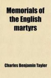 Produktbild: Memorials of the English Martyrs