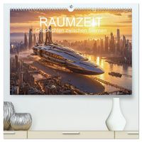 Produktbild: Raumzeit. Geschichten zwischen Sternen (hochwertiger Premium Wandkalender 2026 DIN A2 quer), Kunstdruck in Hochglanz